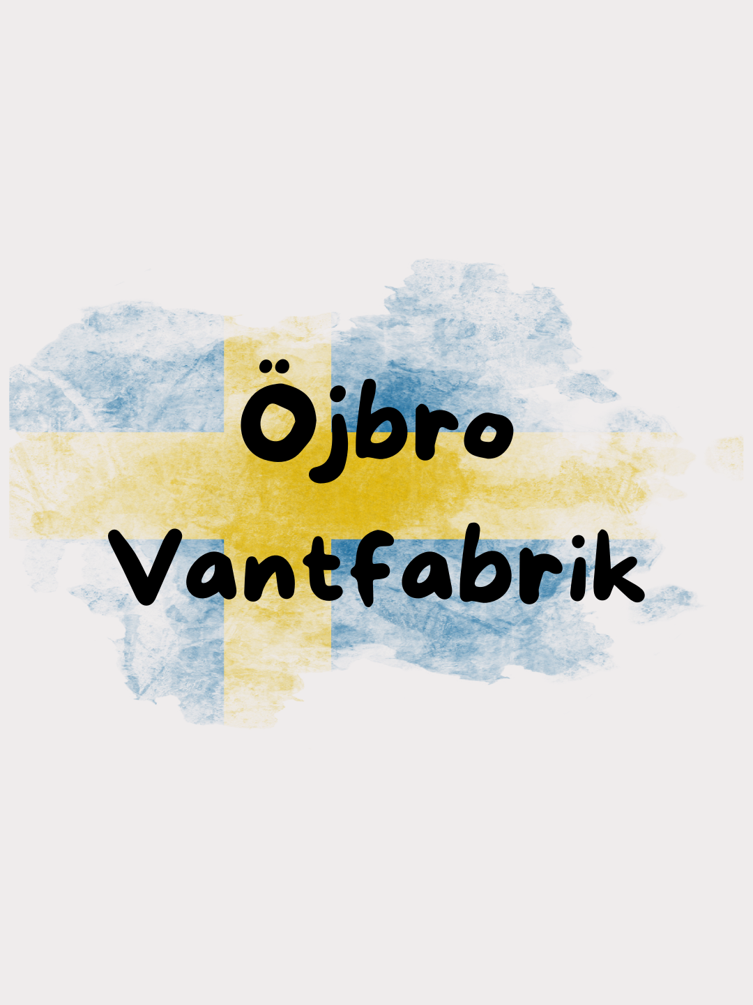 Öjbro Vantfabrik - Prendas de Punto
