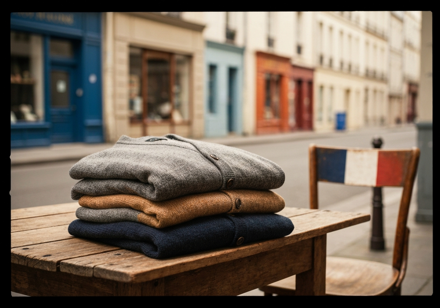 5 Cardigans for Men Made in France: Chic Choices to Love