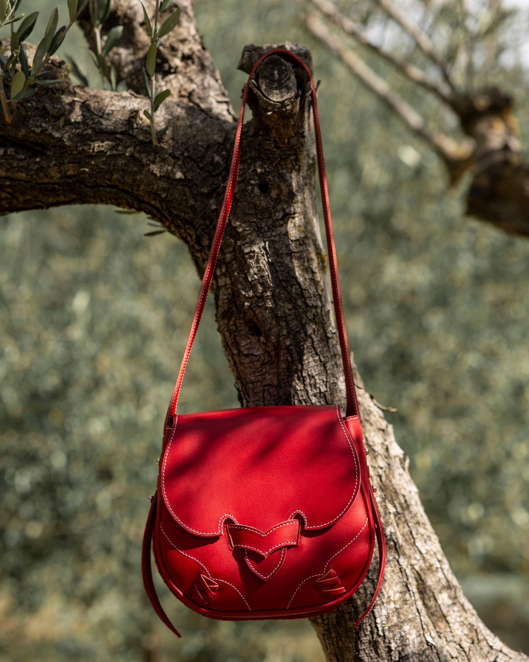 Ariane Rubiella bag red